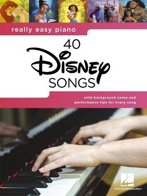 Really Easy Piano: 40 Disney Songs - cover