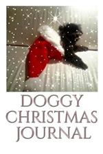 Doggy Pomeranian Christmas Journal: Doggy Christmas Blank Journal
