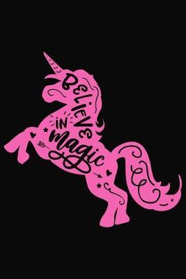 Believe In Magic Blank Lined Journal - Pretty Cute Studio - cover