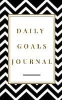 Daily Goals Journal - Planning My Day - Gold Black Strips Cover
