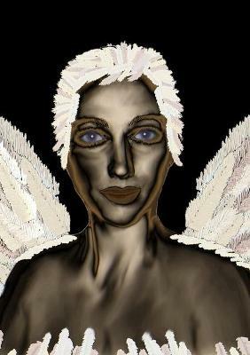 Mindbook: Angel with white wings - Dawn Avalon - cover