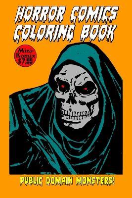 Horror Comics Coloring Books - Mini Komix - cover