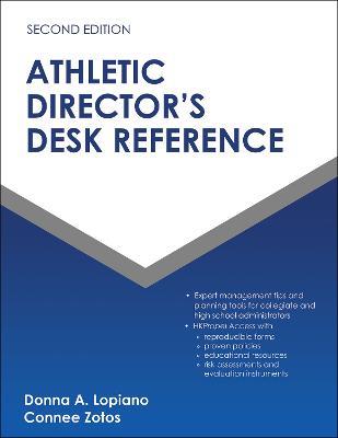 Athletic Director's Desk Reference - Donna A. Lopiano,Connee Zotos - cover