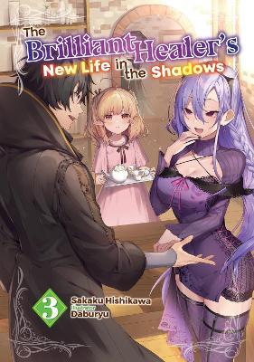 The Brilliant Healer's New Life in the Shadows: Volume 3 (Light Novel) - Camilla Lima,Daburyu,Sakaku Hishikawa - cover