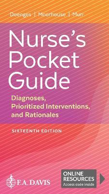 Nurse's Pocket Guide: Diagnoses, Prioritized Interventions, and Rationales - Marilynn E. Doenges,Mary Frances Moorhouse,Alice C. Murr - cover
