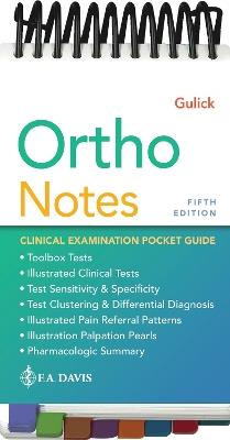 Ortho Notes: Clinical Examination Pocket Guide - Dawn Gulick - cover