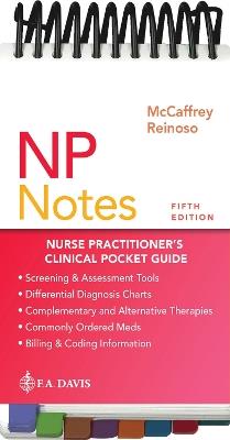 NP Notes: Nurse Practitioner's Clinical Pocket Guide - Ruth McCaffrey,Humberto Reinoso - cover