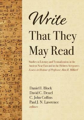 Write That They May Read - cover