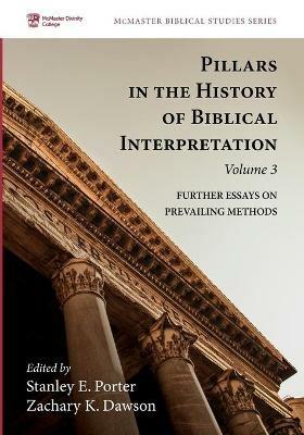 Pillars in the History of Biblical Interpretation, Volume 3 - cover