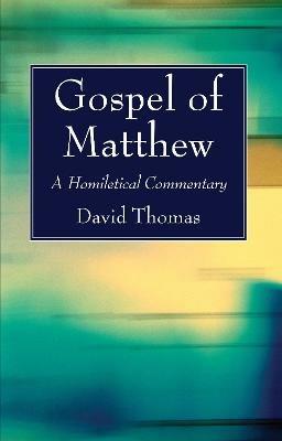 Gospel of Matthew - David Thomas - cover