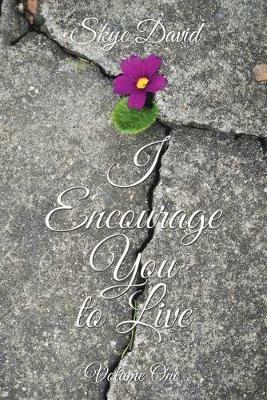 I Encourage You to Live: Volume One - Skye David - cover