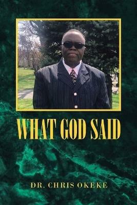 What God Said - Chris Okeke - cover