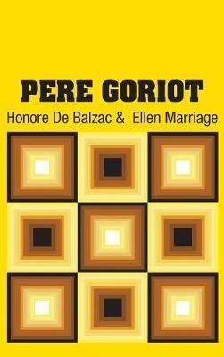 Pere Goriot - Honore De Balzac - cover