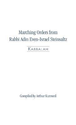 Marching Orders: Kabbalah - Arthur Kurzweil - cover