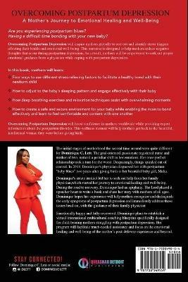 Overcoming Postpartum Depression - Dominique C Lett - cover