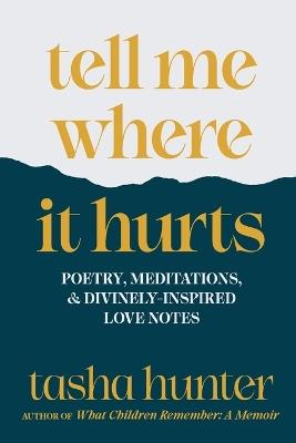 tell me where it hurts: poetry, meditations, and divinely-inspired love notes - Tasha Hunter - cover