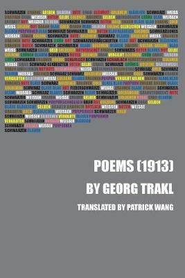 Poems (1913) - Georg Trakl - cover