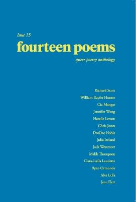 fourteen poems Issue 15: a queer poetry anthology - cover