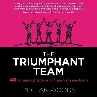 The Triumphant Team: 40 Dynamic Practices to Transform any Team - Declan Woods - cover