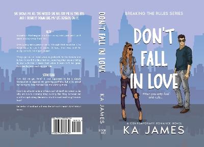 Don't Fall in Love - KA James - cover