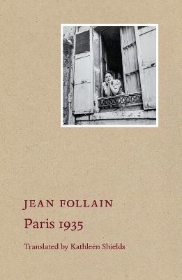 Paris 1935 - Jean Follain - cover