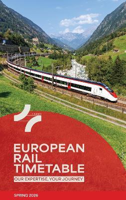 European Rail Timetable Spring 2026 - cover
