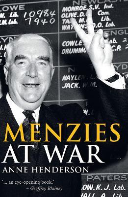 Menzies at War - Anne Henderson - cover