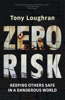 Zero Risk - Tony Loughran - cover