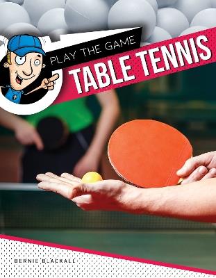 Table Tennis - Bernie Blackall - cover