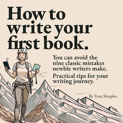 How to write your first book.