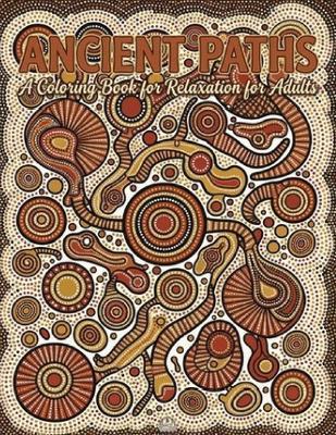 Ancient Path - Australian Aboriginal Art Style Images - Inès J'Adore - cover