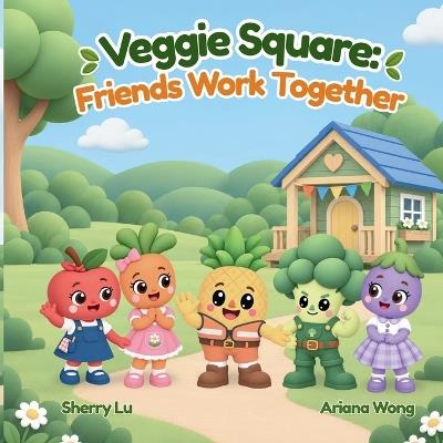 Veggie Square: Friends Work Together - Sherry Lu - cover