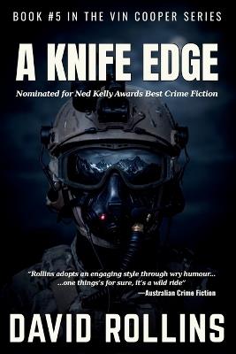 A Knife Edge - David A Rollins - cover