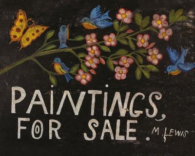 Maud Lewis: Paintings for Sale - Sarah Milroy - cover