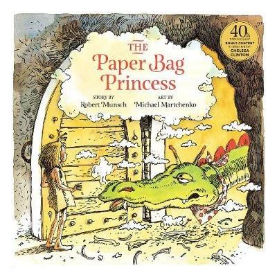 The Paper Bag Princess 40th anniversary edition - Robert Munsch - cover