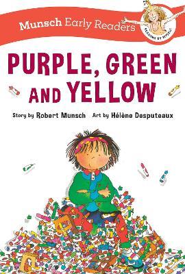Purple, Green, and Yellow Early Reader - Robert Munsch - cover