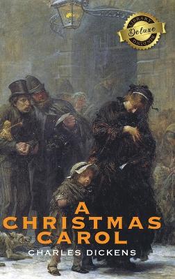 A Christmas Carol (Deluxe Library Binding) (Illustrated) - Charles Dickens - cover