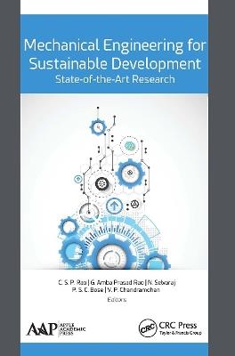 Mechanical Engineering for Sustainable Development: State-of-the-Art Research - cover