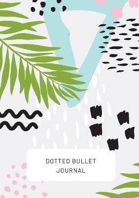 Tropical Design with Bottom Callout - Dotted Bullet Journal: Medium A5 - 5.83X8.27 - Blank Classic - cover