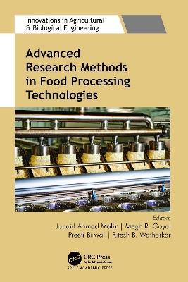 Advanced Research Methods in Food Processing Technologies: Technology for Sustainable Food Production - cover