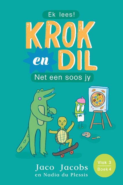 Krok en Dil Vlak 3 Boek 4 - Jaco Jacobs,Nadia du Plessis - ebook