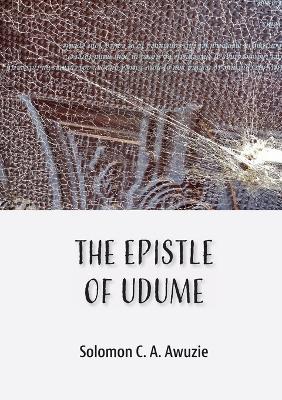 The Epistle of Udume - Solomon Awuzie - cover