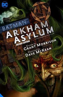 Batman: Arkham Asylum The Deluxe Edition - Grant Morrison,Dave McKean - cover