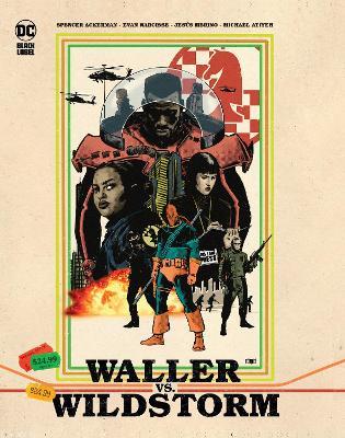 Waller vs. Wildstorm - Spencer Ackerman,Evan Narcisse - cover