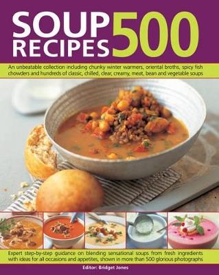 500 Soup Recipes - Bridget Jones - cover