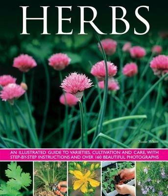 Herbs: An Illustrated Guide to Varieties, Cultivation and Care, with Step-by-step Instructions and Over 160 Beautiful Photographs - Susie White - cover