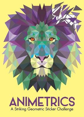 Animetrics: A Striking Geometric Sticker Challenge - Jonny Marx,Buster Books - cover
