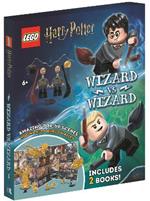 LEGO (R) Harry Potter (TM): Wizard vs Wizard (Includes Harry Potter (TM) and Draco Malfoy (TM) LEGO (R) minifigures, pop-up play scenes and 2 books)