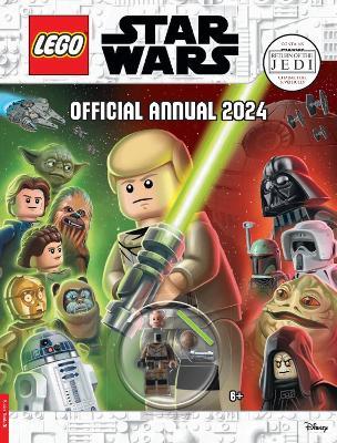 LEGO® Star Wars™: Return of the Jedi: Official Annual 2024 (with Luke Skywalker minifigure and lightsaber) - LEGO®,Buster Books - cover