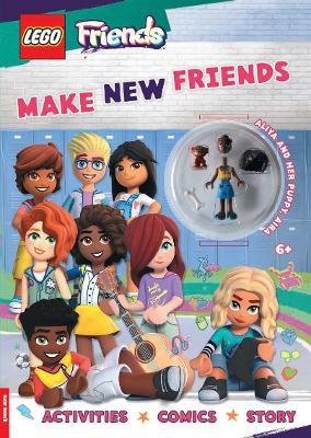 LEGO® Friends: Make New Friends (with Aliya mini-doll and Aira puppy) - LEGO®,Buster Books - cover